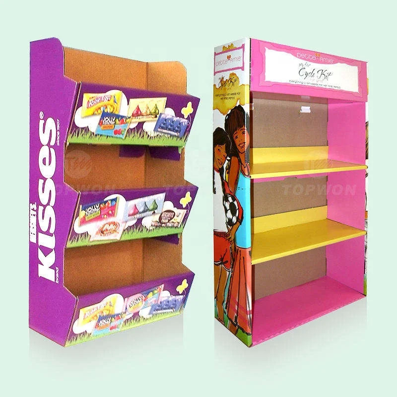 Custom Supermarket Retail Sidekick Wall Mounted Hanging Mini Store Retail Pop up Cardboard Sidekick Display
