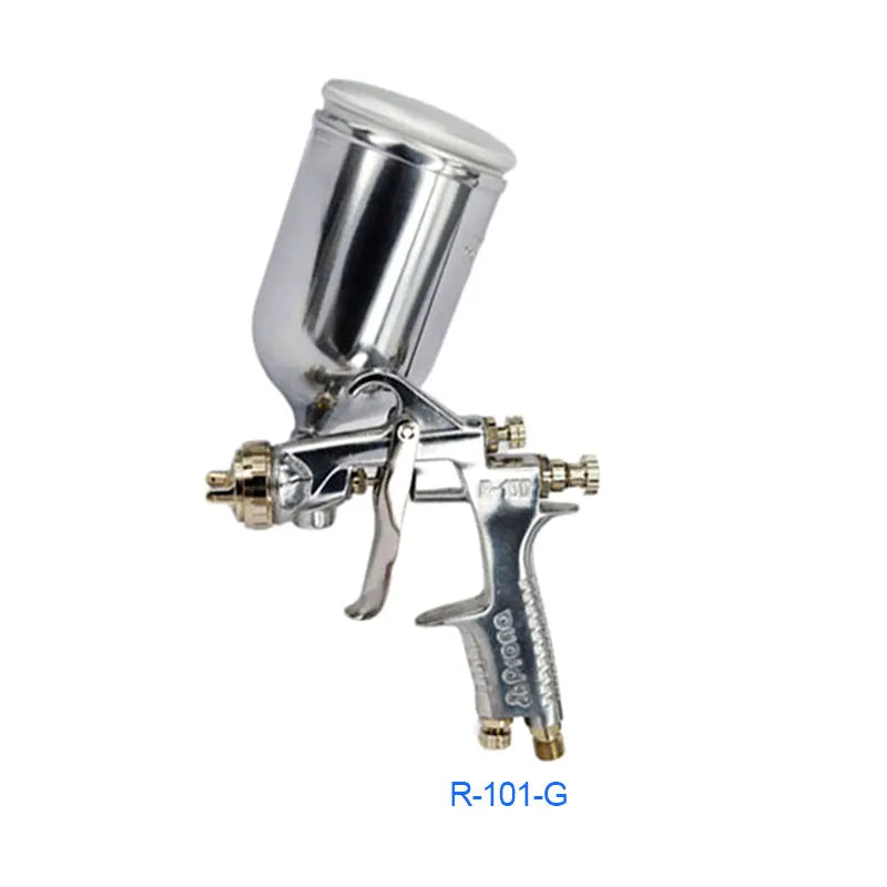 Prona R-101-G Gravity Feed Type Air Power Pneumatic Paint Spray Gun Pistola R101G for Furniture Metal Spraying