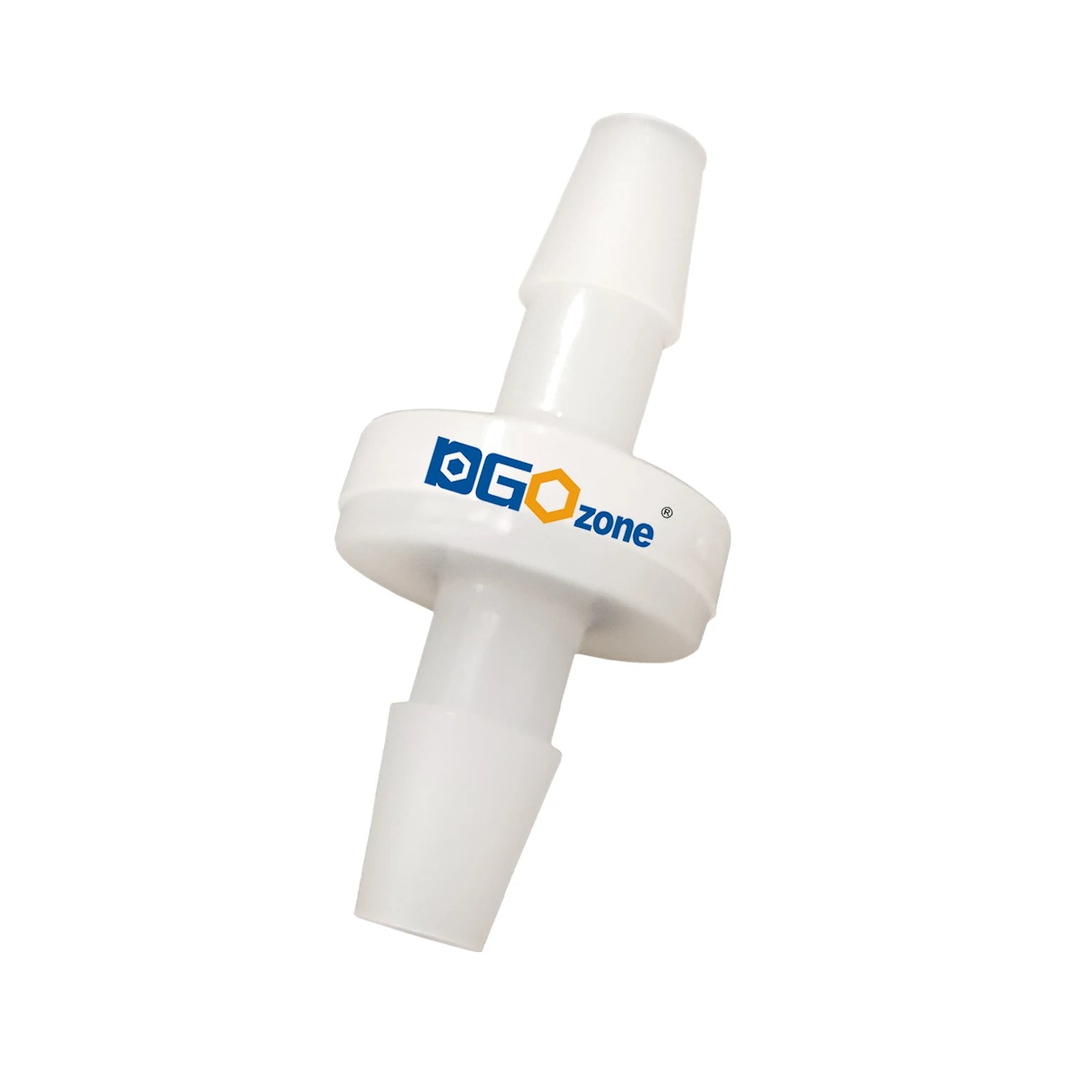 DGOzone Manual Plastic Non-Return Valve Diaphragm Structure 1/4 Spa Hose Barb Ozone Check Valve