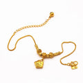 Summer New Ladies Fashion Vietnam Sand Gold Plated Bell Anklet Color Preservation Jewelry Holiday Gifts Wholesale