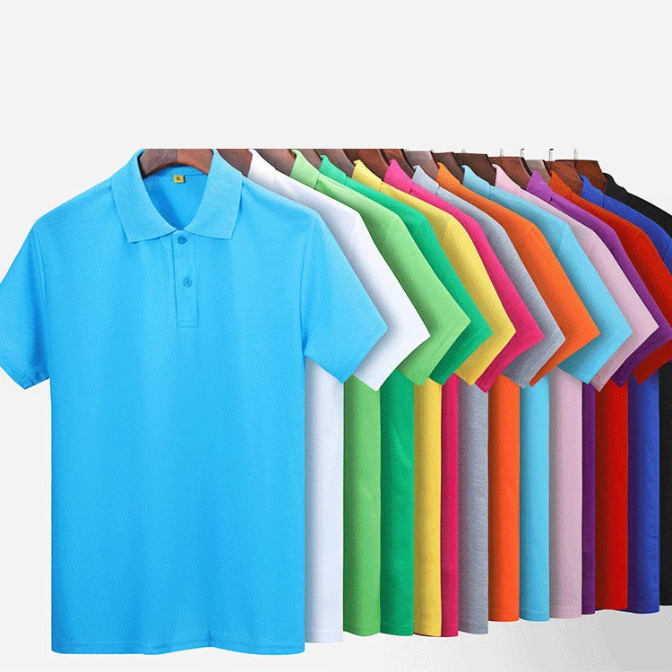 Evertop Men's for Polo Orange Quick Dry Comfortable Jersey Fabric with Unique Blank Design OEM/ODM Available in Multiple Colors