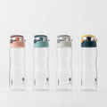 20oz BPA-Free Eco-Friendly Reusable Sports Water Bottle Flip Lid Leakproof Design Camping Outdoor Activities Applicable CHUNLIN