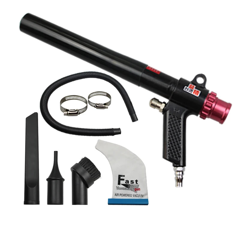 High-quality Handheld Aluminium Alloy Pneumatic Suction Gun (Air Tools) for Debris Removal During Tire Grinding Process