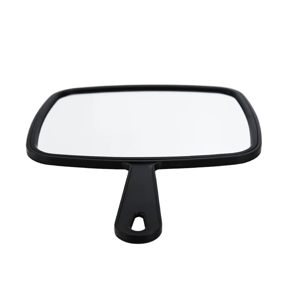 Square Black Competitive Price Custom Mirror With Logo Magnifying Mirror Handle Handheld Hand Held Makeup Mirrors for Home