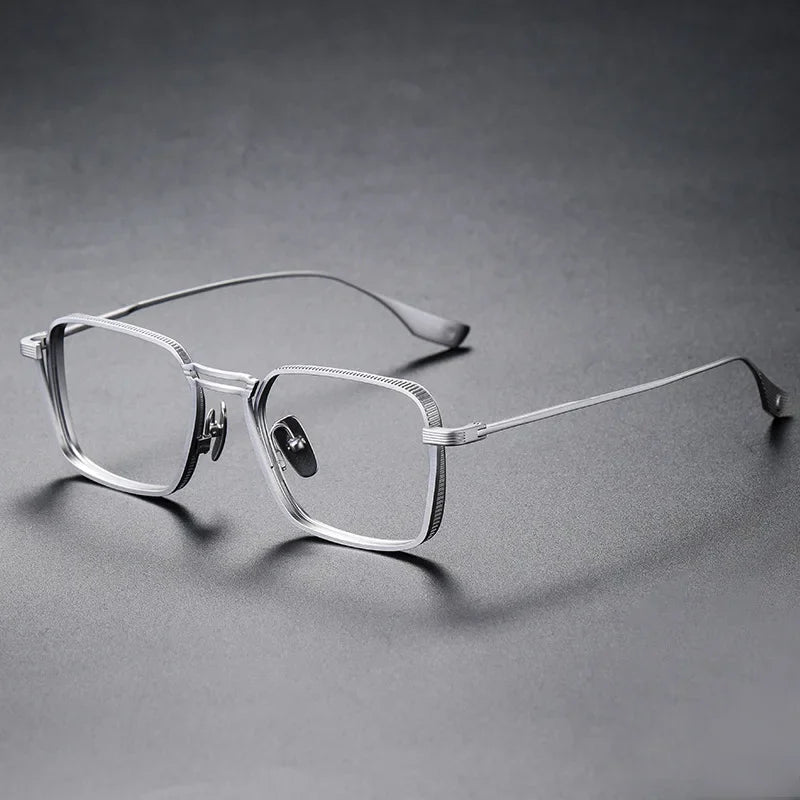 GWTNN OEM Frame Kacamata Titanium Pria Titanium Alloy Glasses Myopia Prescription Eyeglasses