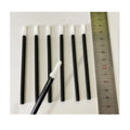 50pk New Flat Shape Tips Disposable Lip Stick Brush Wand Applicator for Eyelash Extension Daily Makeup OEM logo