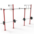 Trainer Power Rack Multi-Functional Gym Wall Mount Half Cage Rack Heavy Duty Cross Fit Rig Bodybuilding Commercial Use Carbon