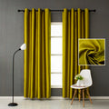Wholesale New Arrival Faux Silk Satin Shiny Damask Window Blackout Curtains for Living Room Black Out Valances