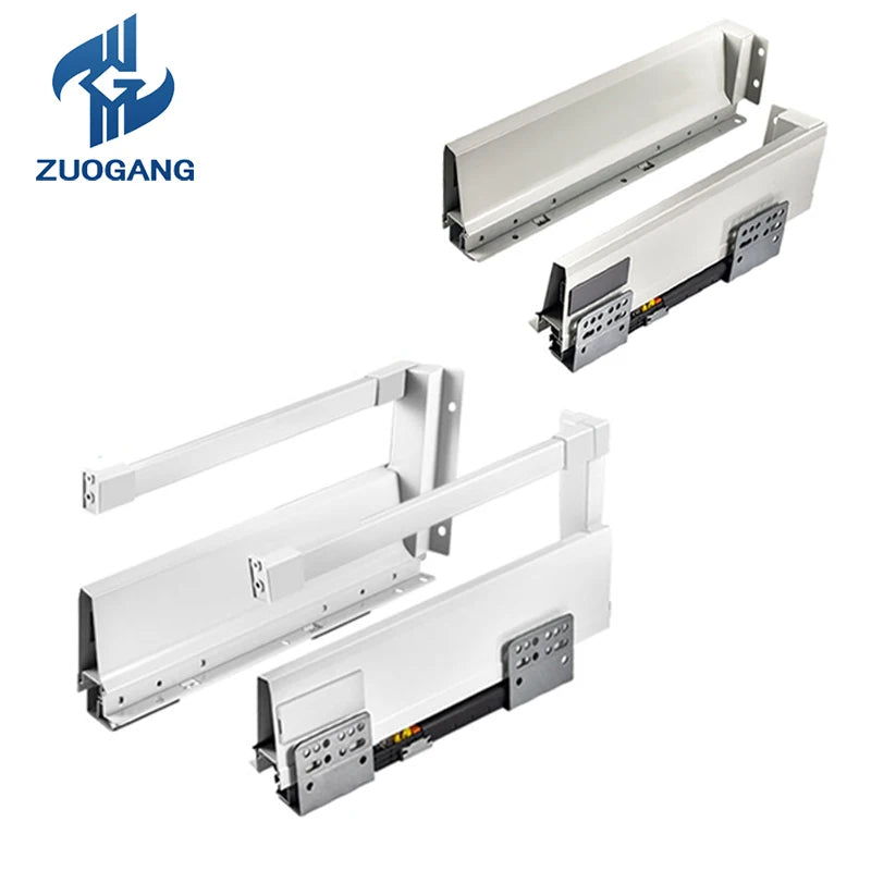 Furniture Kitchen Metal Box Cabinet Slim Box Drawer System With Soft Close Undermount Slide China Factory