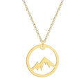 Jewelry Arabic Name Circle Necklace Box Chain With Islamic Calligraphy Letter Pendant Necklace Islamic Jewelry Wholesale