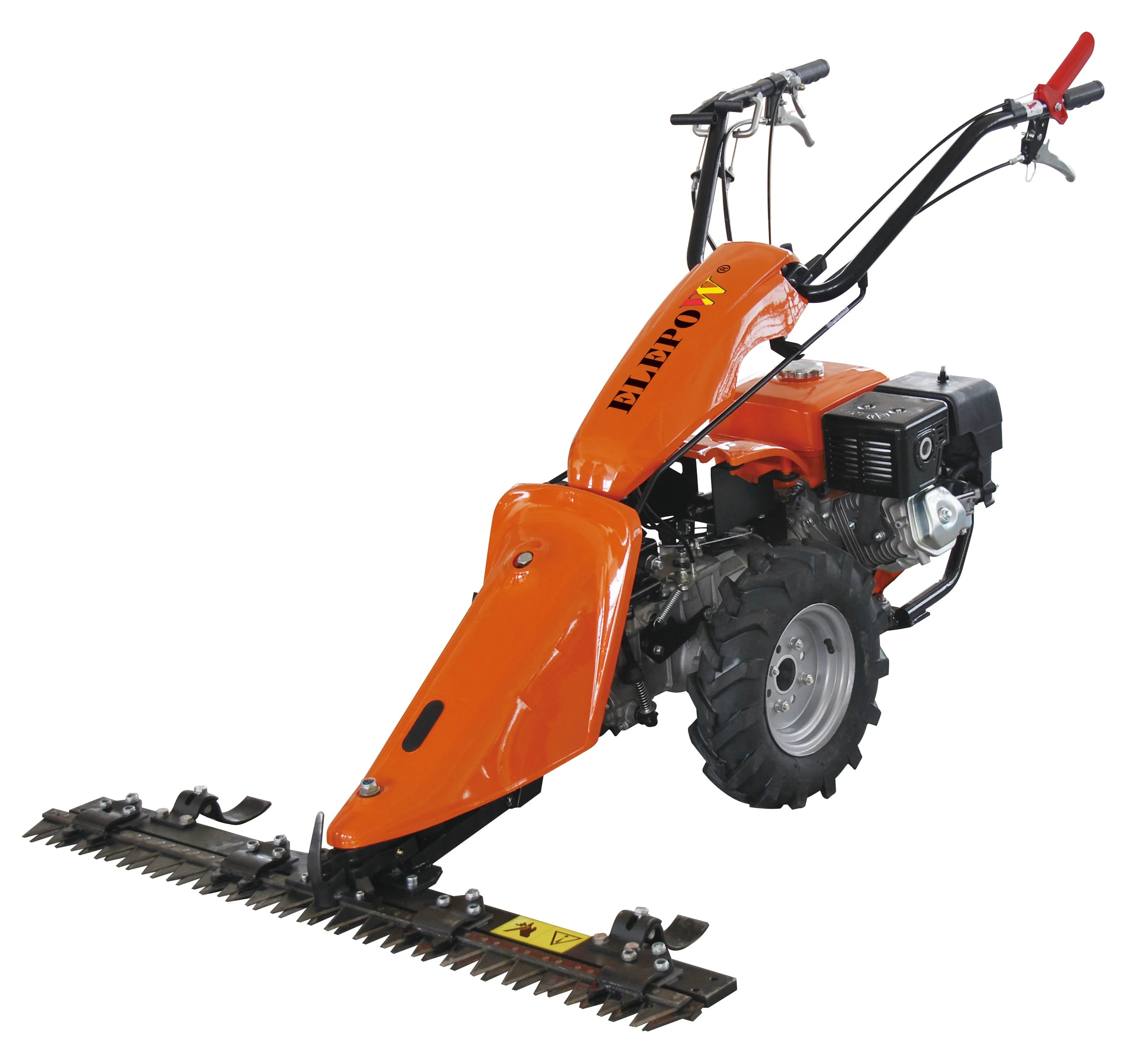 Good Quality 4-Stroke 6.5HP Cordless DIY Industrial Walk Self-Propelled Sickle Bar Mower 1170mm Cutting Width Bidirectional