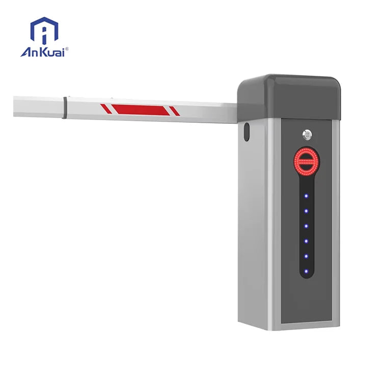 DC24V Motor Power Security Car Parking Boom Automatic Gate Barrier with LED Indicator