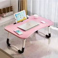 Portable Kids Wooden Lazy Foldable Support Desk Stand Laptop Desk Table for Bed Extendable
