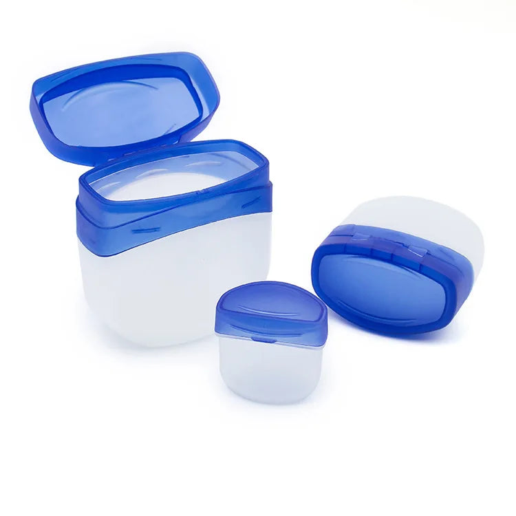 7g Cream Bottle Flip Cap 50g 100g Frostproof Body Lotion Dispensing Jar Skin Care Serum Lip Mask Sample Jar