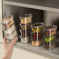 Home Kitchen High-End Multi-Layer Plastic Spice Storage Box Food Grade Seasoning Packaging for Sichuan Pepper Seasoning