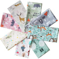Wholesale 8pcs Precut Cotton Fabric Squares Cartoon Fabrics Fat Quarters Cloth Patchwork Sewing Accessory Colorful for DIY Art