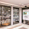 Advertising Real Estate Window Displays Led Crystal Lightbox Custom Advertising Outdoor Led Light Box