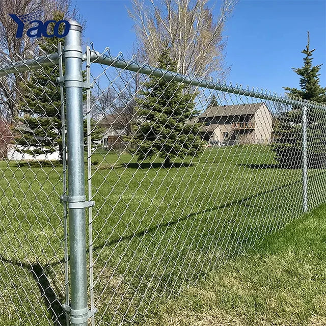 6ft 8ft Diamond Shape Chain Link Metal Wire Mesh Fence Wire Fencing Prices