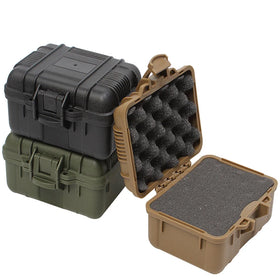 Plastic Toolbox Sealed Waterproof Equipment Box Shock-proof Instrument Case Safety Protective Tool Case Outdoor Portable Box