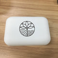 Customized Logo Bamboo Eco-Friendly Rectangle Bathroom Soap Holder Bath Shampoo Saver Soap Tray