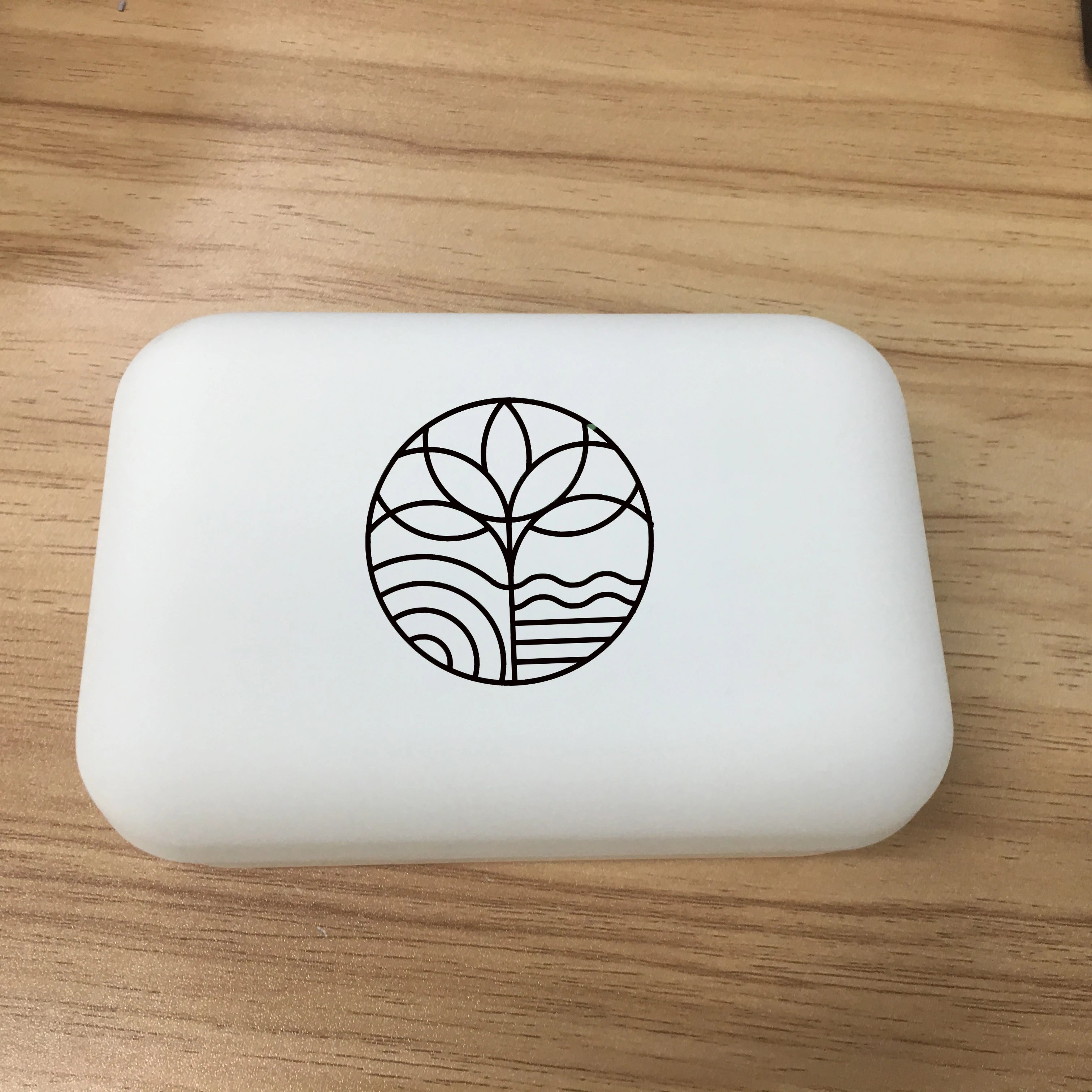 Customized Logo Bamboo Eco-Friendly Rectangle Bathroom Soap Holder Bath Shampoo Saver Soap Tray