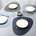 PU Leather Elegant Placemat Pad Dining Table Mat Decor Mat Heat Insulation Placemats