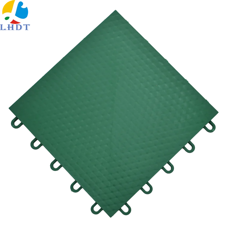 Tennis Badminton Basketball Court Sports Flooring Tennismatte Resilient Surface Outdoor Interlocking Removable Sport