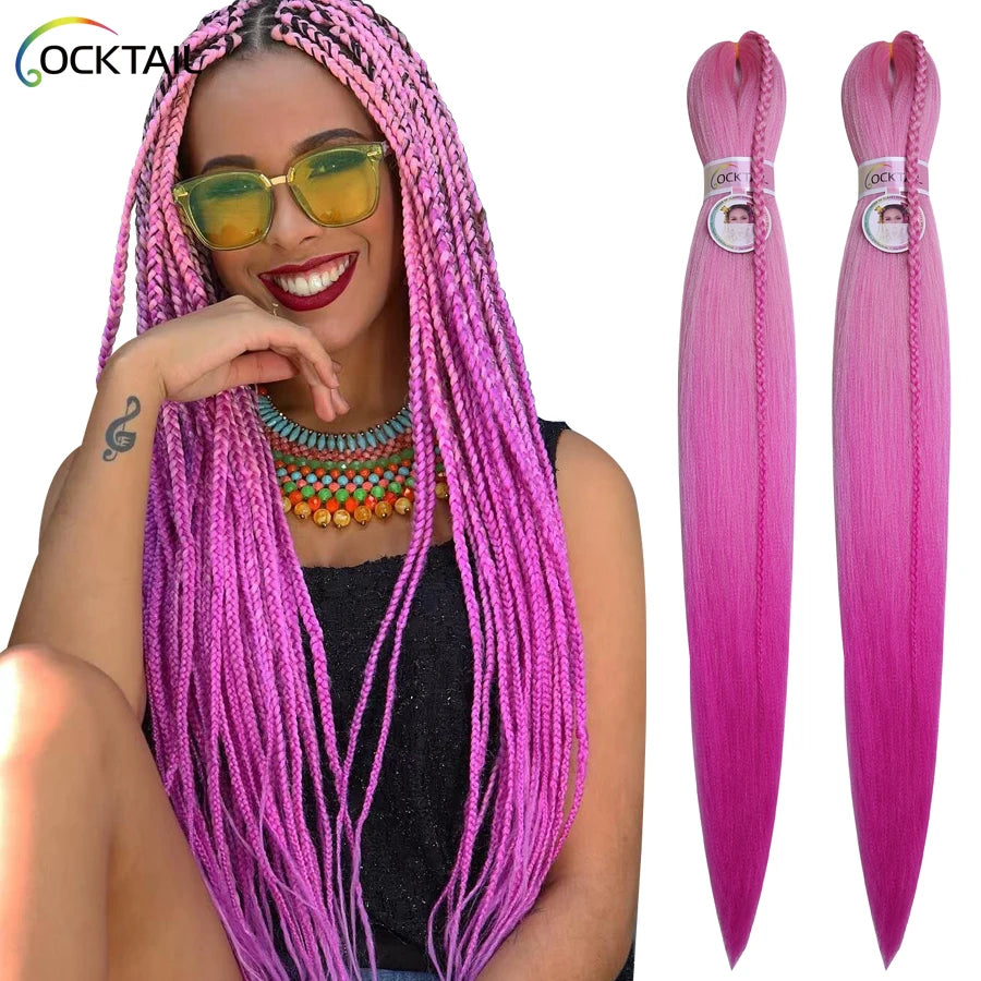 Japanese Kaneka Fiber Over 100 Colors Hair Extension for Box Braids
