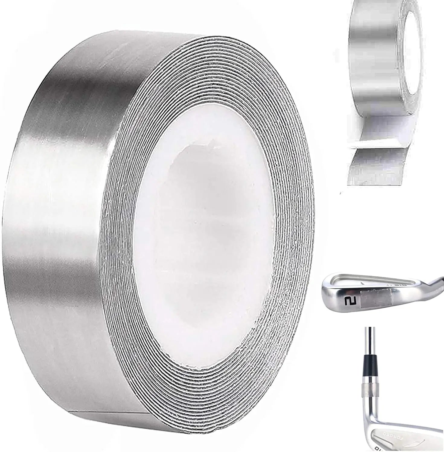 Hot Sales Golf High Density Lead Tape Weight Self-Adhesion Belt Weight Self-adhesive Driver Fairway Hybrid Iron Clubs Head