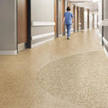 Antibacterica 100% Waterproof 3mm Thick Pvc Flooring Vinyl Plastic Floor Covering Roll for Hospital Heterogeneous Vinyl Flooring