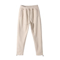 Custom logo Oversized Jogging Large Men Straight Leg Pants Unisex Streetwear Cotton Fleece Sweatpants
