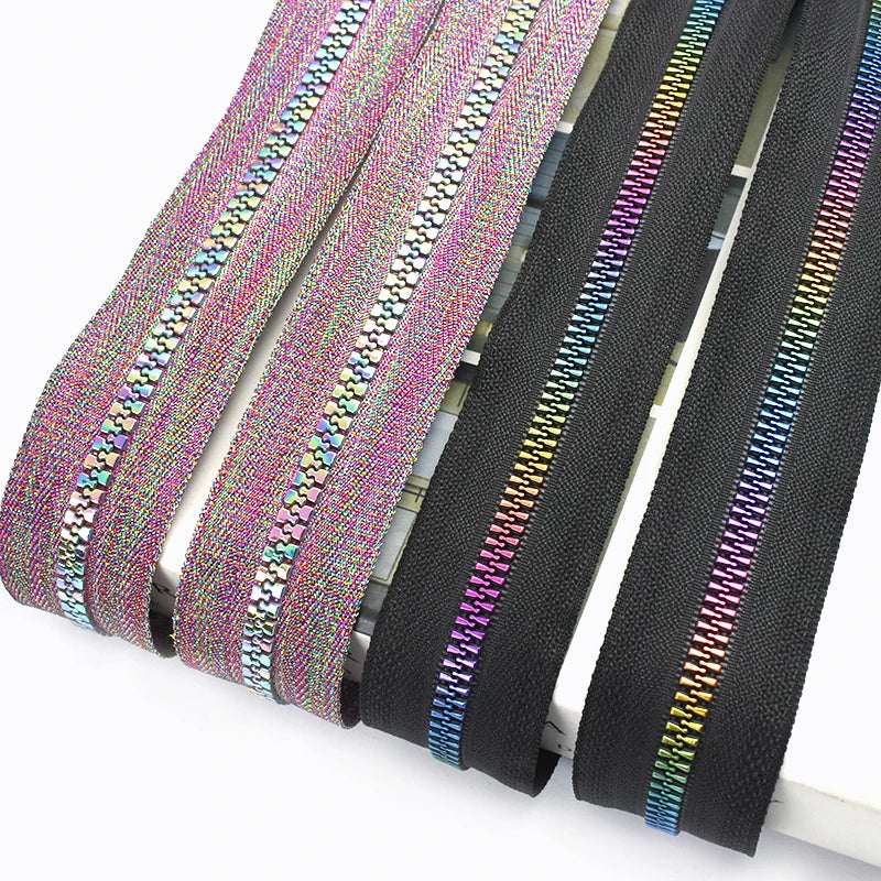 Meetee ZA183 5# Repair Jackets Coat Down Plastic Sewing Zips DIY Leather Bags Garment Accessories Nylon Resin Zipper