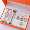 Watch Bracelet Necklace Set Present Jewelry Gift Jewellery Set Luxury Bijoux Set