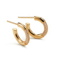 Gemnel 2026 Hot Selling Modern Women Accessory Classic 925 Silver Hoop Women Earrings