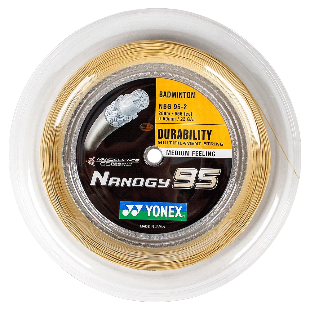 Yonex Badminton Racquet String BG95 200m