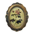 European Vintage 5x7 Oval Resin Glass Picture Frame Carved Bronze Gold Antique-Looking Wedding Table Ornament for Home Decor