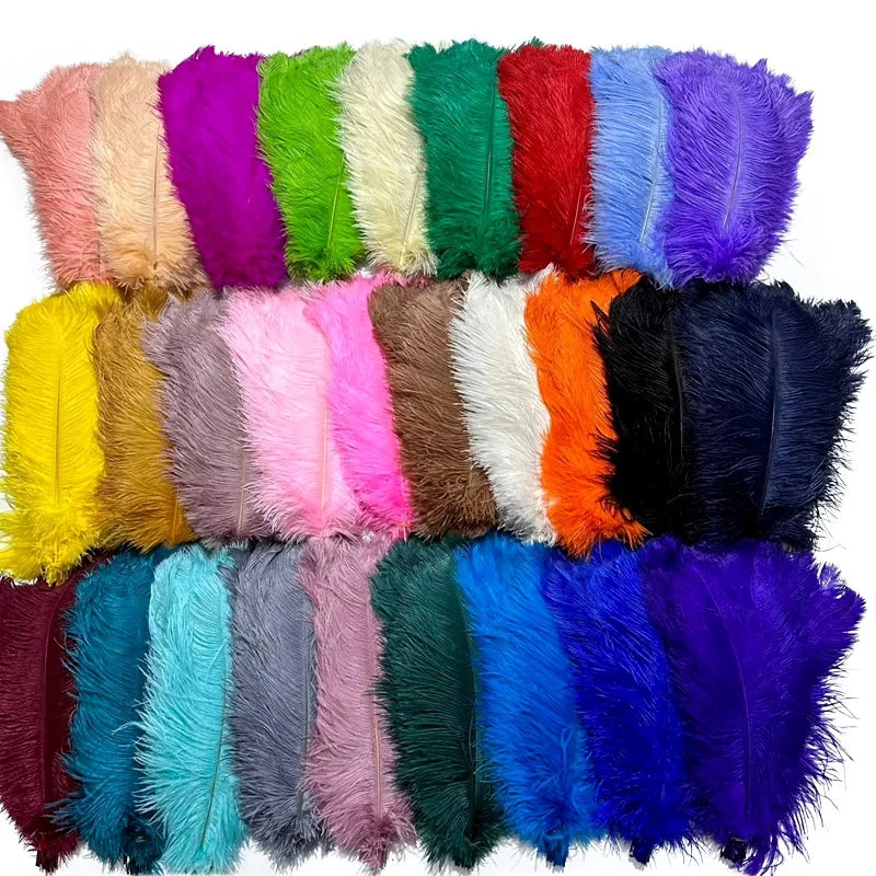 Multiple Colored Cheap Sclected 50-55cm Ostrich Feathers for Wedding Party Events Centerpiece Carnival Costume Decorations