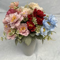 Silk Peony Flower Bouquet European Style 6 Heads Artificial Flower bunch Wedding Decoration