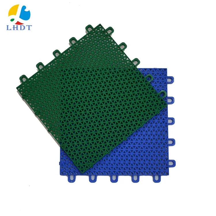 Linghan Sport for Basketball Court Flexible pp Basketball Floor 3x3 Basketball Court Floor Backyard Decking