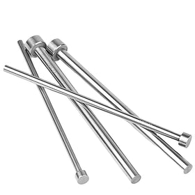 HASCO DME Nitrided SKD61 SKH51 Carbide Ejector Pin for Injection Mold Straight Step Flat with Model Mold Sleeve