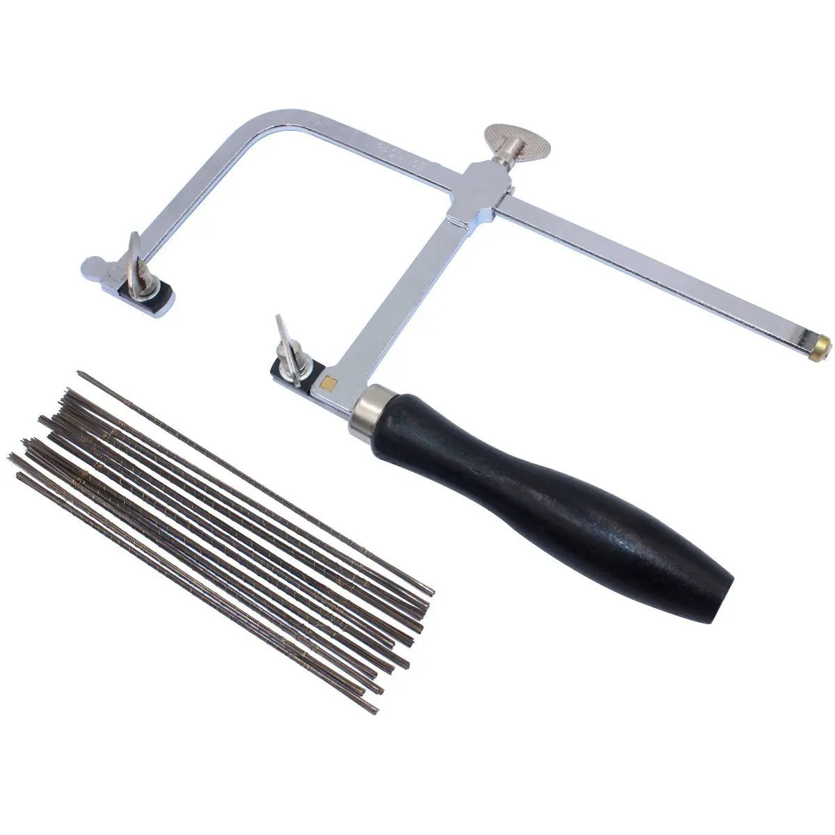 Jeweler Saw Frame Adjustable with 144 Blades Professional Jewelry Making Kit Steel DIY Woodworking Tools Wood Saw