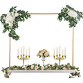 Dropshipping 42-Inch Tall Adjustable Over the Table Rod Stand Metal Arch Wedding Reception Party Events Decorations Supplies