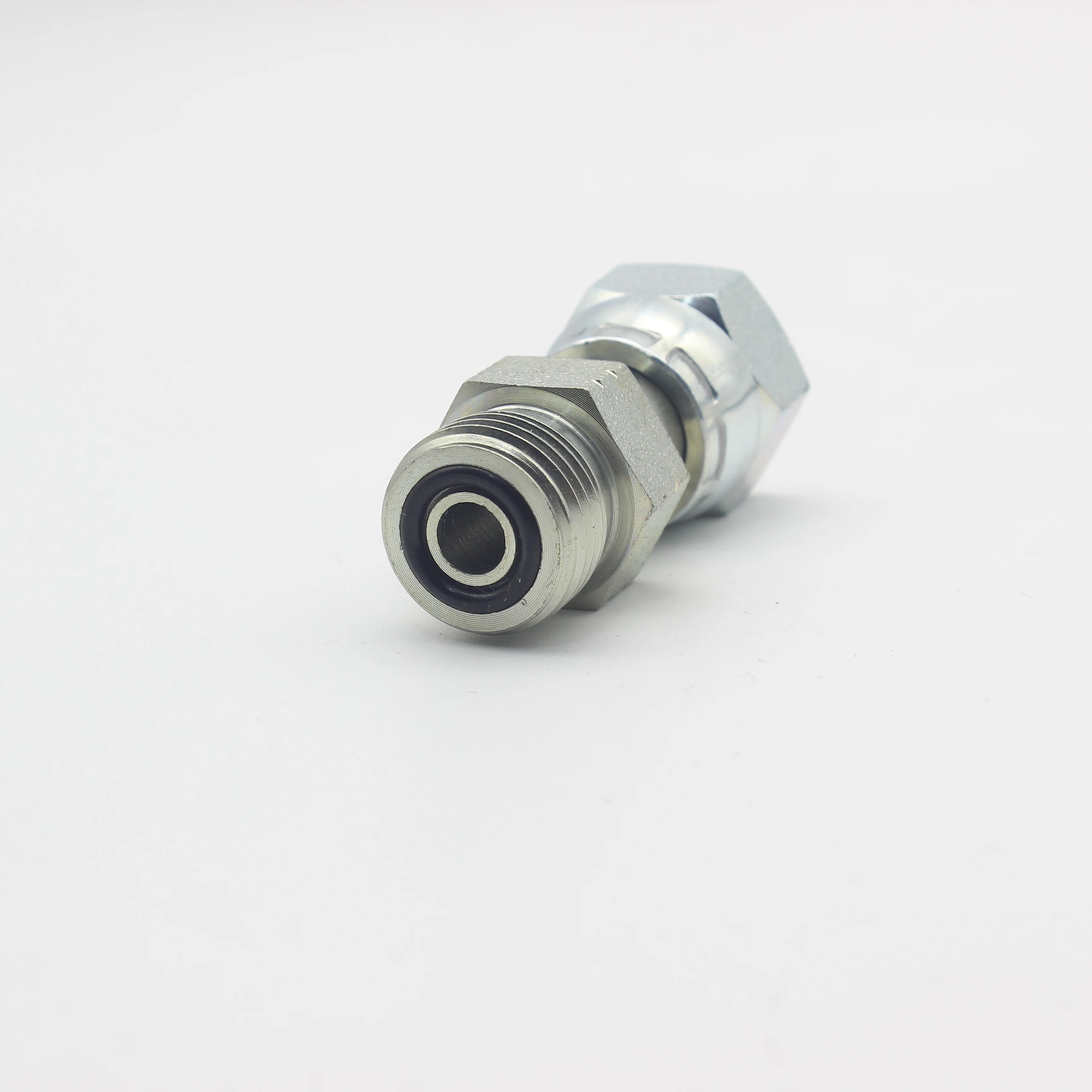 ORFS Straight Male to Female Carbon Steel  Parker F687OML Swivel Male Stud 2F Tube Fittings Adapter