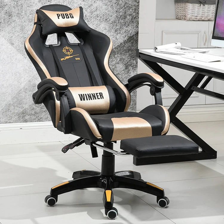 Factory Direct Sales Office Gaming  Lift Chair Ergonomics Backrest Adjustment Lift Rotating Portable Gaming Chair