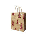 Factory Direct Sales Carrier Bags Packing Bags with logo Brown Paper Bag with Handles
