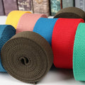 Wholesale Colorful 1inch 38mm 20mm Tapes Webbing for Bags Garment Bag Strap