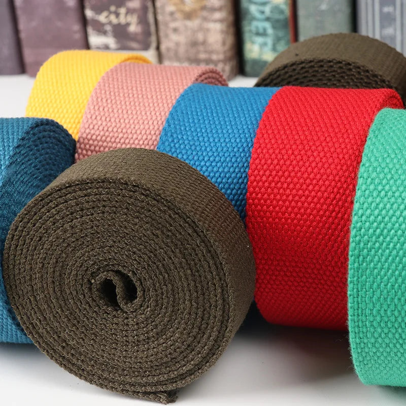 Wholesale Colorful 1inch 38mm 20mm Tapes Webbing for Bags Garment Bag Strap