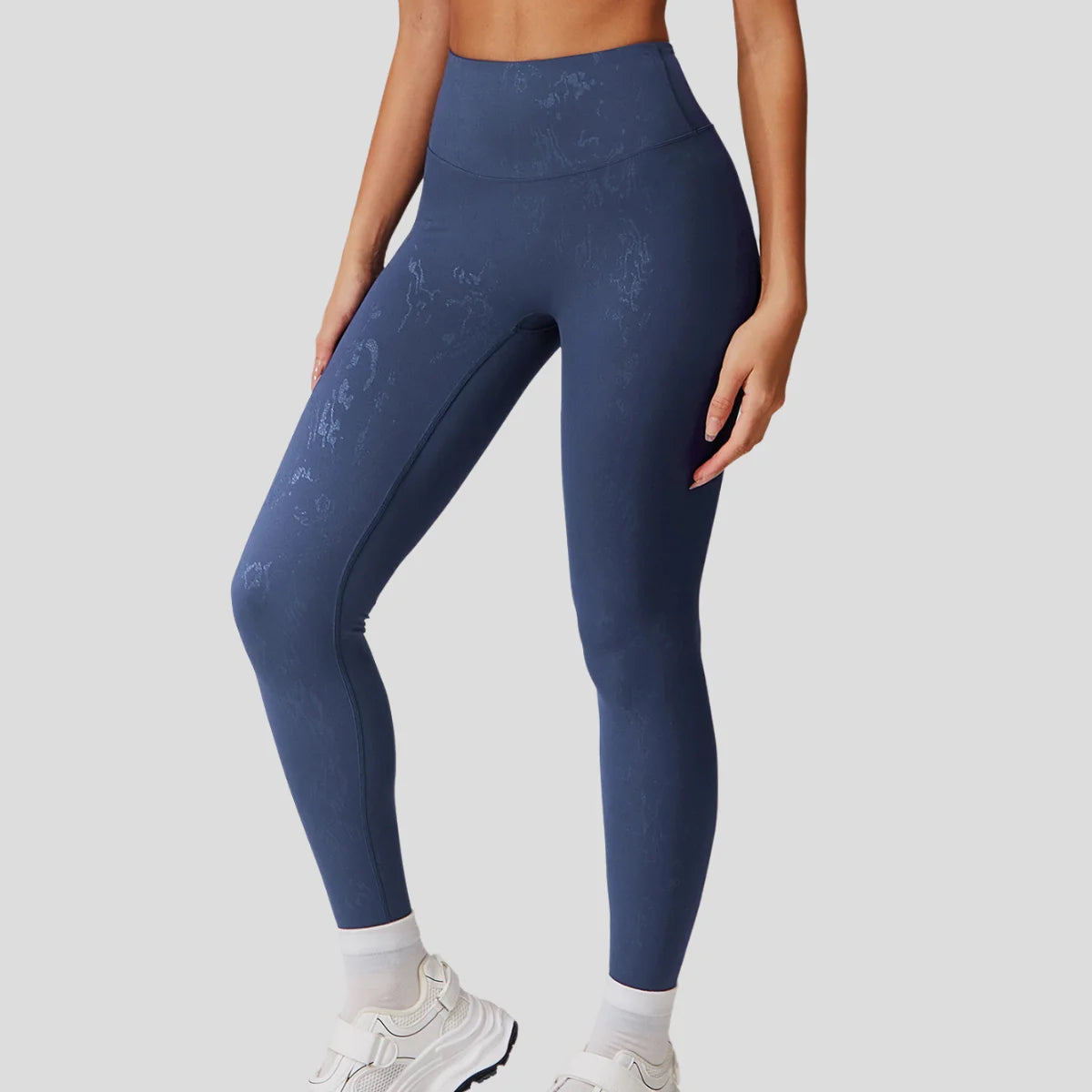 Women's High Waist Fitness Leggings Comfortable Stretch Yoga Pant Elastic Waist Casual Tight Yoga Pants Solid Fashionable
