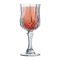 Hot Selling Vintage Goblets Glass Crystal Clear Diamond Goblet Tall Champagne Glasses Red White Water Glass