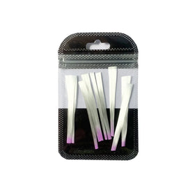 10PCS/Bag 3Colors Replacing Nail Forms with Fibers Nail Art Extending Fibers 5.5cm Glass Fibers Reinforce Nail